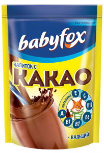 «BabyFox», напиток с какао, 135г