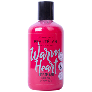 Гель для душа Juice Splash BEAUTELAB серии Bright & Bubbly - Warm Heart 