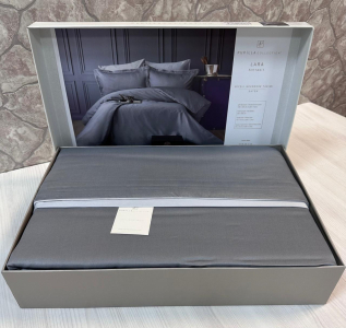 КПБ Pupilla SATIN (LARA) семейный ANTRASIT АНТРАЦИТ