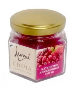 Свеча банка Пряная Клюква