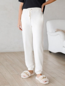 Брюки из петельчатого футера-трехнитки