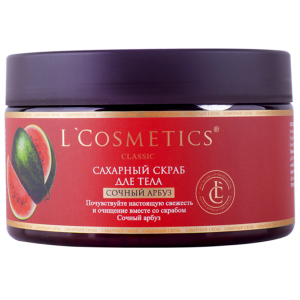 Сахарный скраб для тела «сочный арбуз» 260 гр