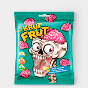 «KrutFrut», мармелад жевательный «Мозг», 70 г