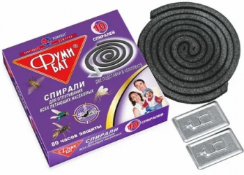ФУМИБАТ спирали от КОМАР.10шт ЧЁРН