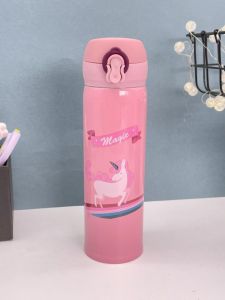 Термос «Lovely unicorn», pink (500 ml)