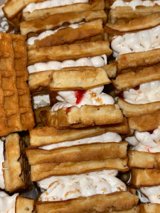 ВЕНСКИЕ ВАФЛИ с суфле и начинкой 1 кг