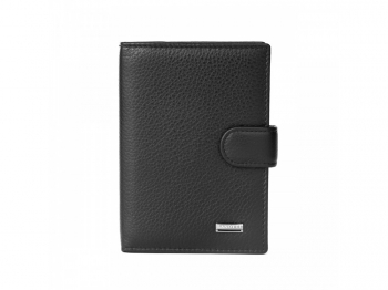 Обложка на паспорт + автодокументы Lanotti мужской GL-25-37/Черный