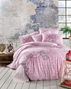 КПБ EFOR RANFORCE (MARFIL LILA) 100% хлопок евро