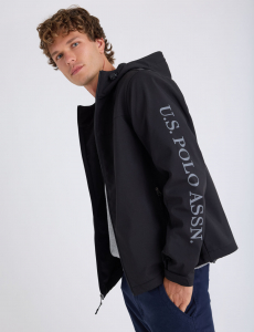 POLAR FLEECE BONDED WORDMARK JACKET