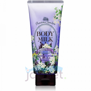 Precious Garden Body Milk Relaxing Flower Молочко для тела питательное и увлажняющее, на основе растительных масел, аромат лаванды и жасмина, 200 гр