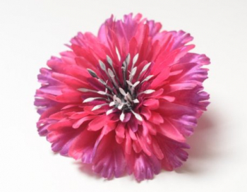 Искусственные цветы, Голова георгина атласная для ветки, венка