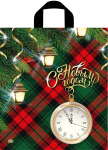 Пакет 38*42 Часы с фонариками 7760