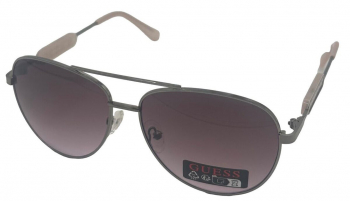 men's 60mm shiny light nickeltin sunglasses