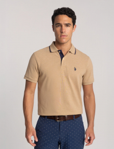 SLIM FIT STRETCH SOLID PIQUE POLO SHIRT