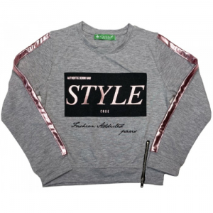 2301-045 Свитшот для девочек Cichlid