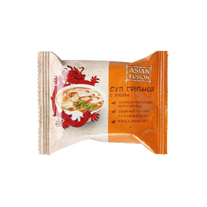 Суп б/п грибной с яйцом Asian Fusion, 12 гр