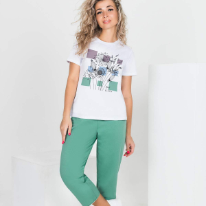 Футболка Колор (белый)