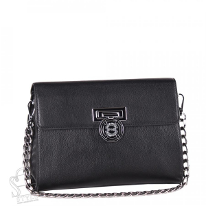 Сумка женская кожаная 1593-1Y black Polina&Eiterou/30  в Новосибирске