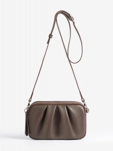 Женская кожаная сумка Richet 2919LN 612 Тауп