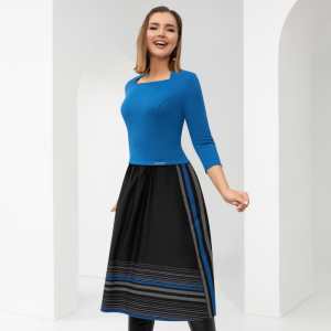 Платье, Выбор эксперта (синяя роза)