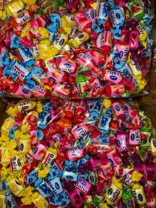 Иранские жевательные фруктовые конфеты Вес 1 кг