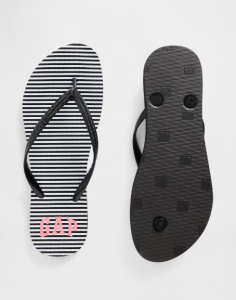 Gap Logo Flip Flops