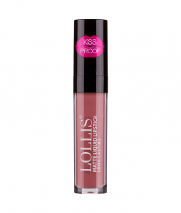 Помада для губ LOLLIS матовая жидкая Matte Liquid Lipstick 11 Меркер Косметика