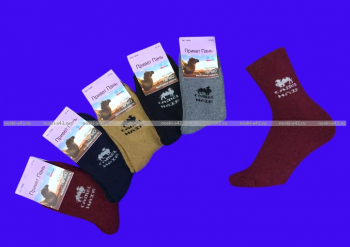 Термоноски женские внутри махра ВЕРБЛЮЖЬЯ шерсть с ангорой арт. 1958