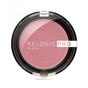 Румяна компактные PRO Relouis розовый тон: 74 ,:lilac bunch  сатиновый финиш