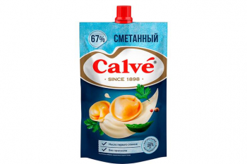 «Calve», майонез «Сметанный» 67%, 200 г