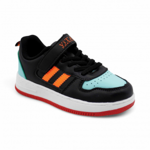 Кроссовки 3693-18 черно бирюзовые