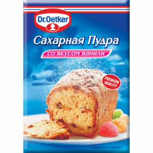 Пудра сахарная со вкусом ванили Dr.Oetker, 80 гр