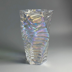 200-208 Декоративная ваза для цветов 33см в под.уп.(х6)Стекло