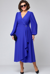 Платье EVA GRANT 7135 электрик