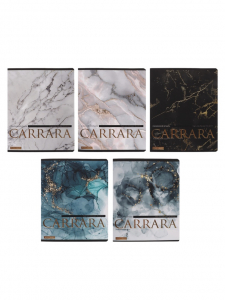 Тетрадь 48 листов в клетку, CARRARA