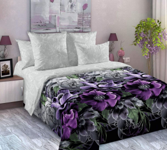 Пододеяльник Тишина ночи (основа) перкаль