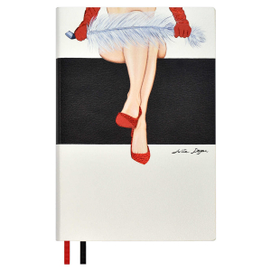 Ежедневник недатированный ESCALADA, #ЮЛИЯ ДОГАН, формат А5, 160 л., мягкий переплёт, запаянный край, искусственная кожа 