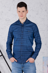 рубашка 
17.2456-LACIVERT