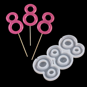 Форма силиконовая для леденцов 