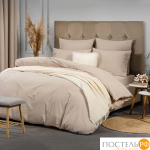 PRIME PRIVE СМОГЕН беж КПБ 145х205-1/180х220-1/50х70-2, 4 пр., хл.