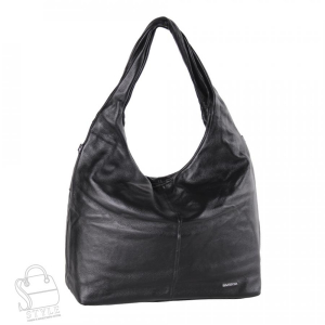 Сумка женская кожаная 970270 black Velina Fabbiano-Safena в Новосибирске