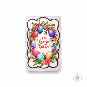 Со Светлой Пасхой венок (130 гр)