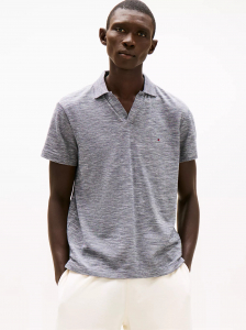 Regular Fit Textured Oxford Slub Polo
