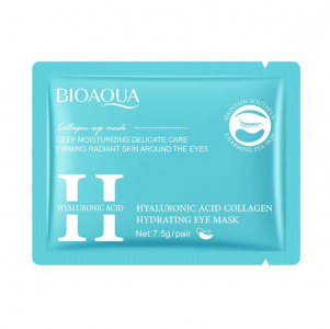 Патчи для глаз с гиалуроновой кислотой BIOAQUA, 1 пара