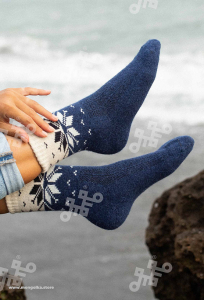 Носки из монгольской шерсти         (арт. 01155)