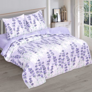 Постельное белье Лаванда (поплин DE LUXE)
