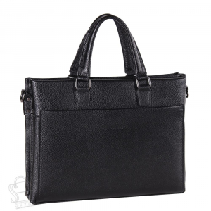 Портфель мужской кожаный 8815-4H black Heanbag