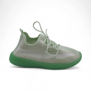 Кроссовки текстильные А1205-2а зеленые