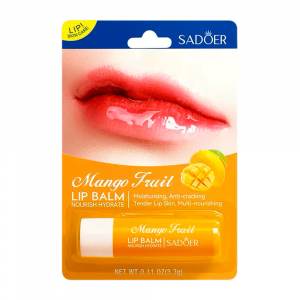 Бальзам для губ SADOER Mango Fruit Lip Balm