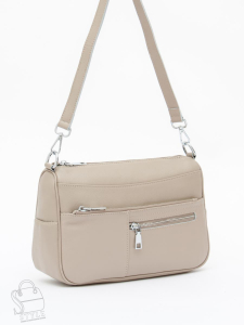 Сумка женская кожаная 2041-9NN beige Natale Navetta  в Новосибирске